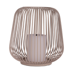 Bougeoir Votive Beige Doux | Éclat Minimaliste Chaleureux | Valuna