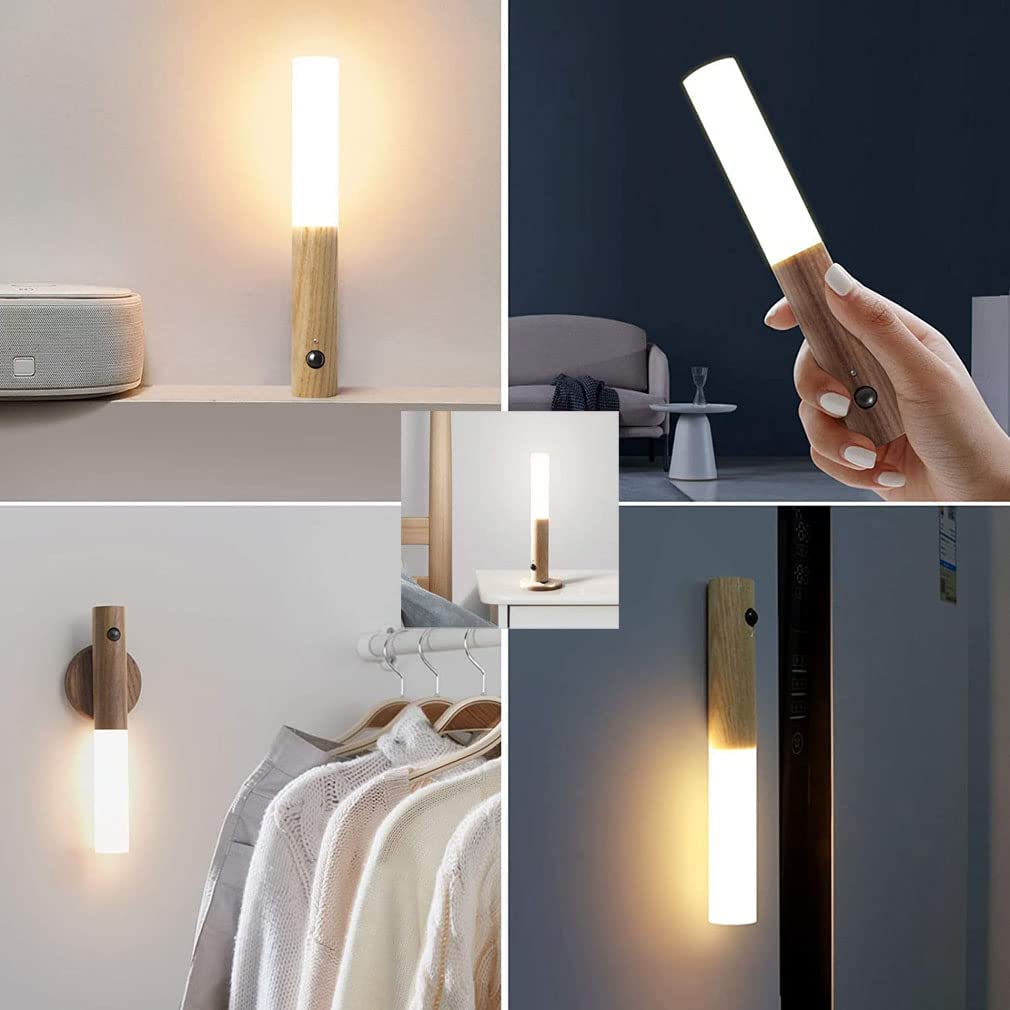 Woodlamp | Lumière d'ambiance sans branchement électrique | Valuna