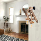 Applique Murale Fjord en Bois de Hêtre Naturel | Chaleur Organique Scandinave | Valuna