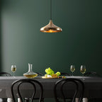 Suspension Eclipse en Métal Bronze | Ambiance Chaleureuse Intemporelle | Valuna