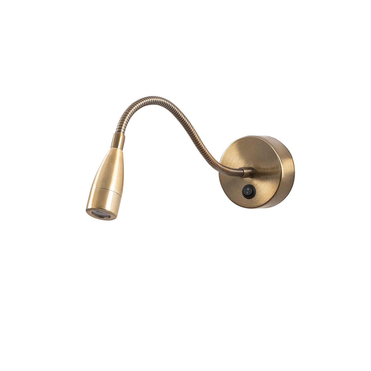 Applique Murale Veridia Métal Bronze | Lampe Élégante à Une Lumière | Valuna