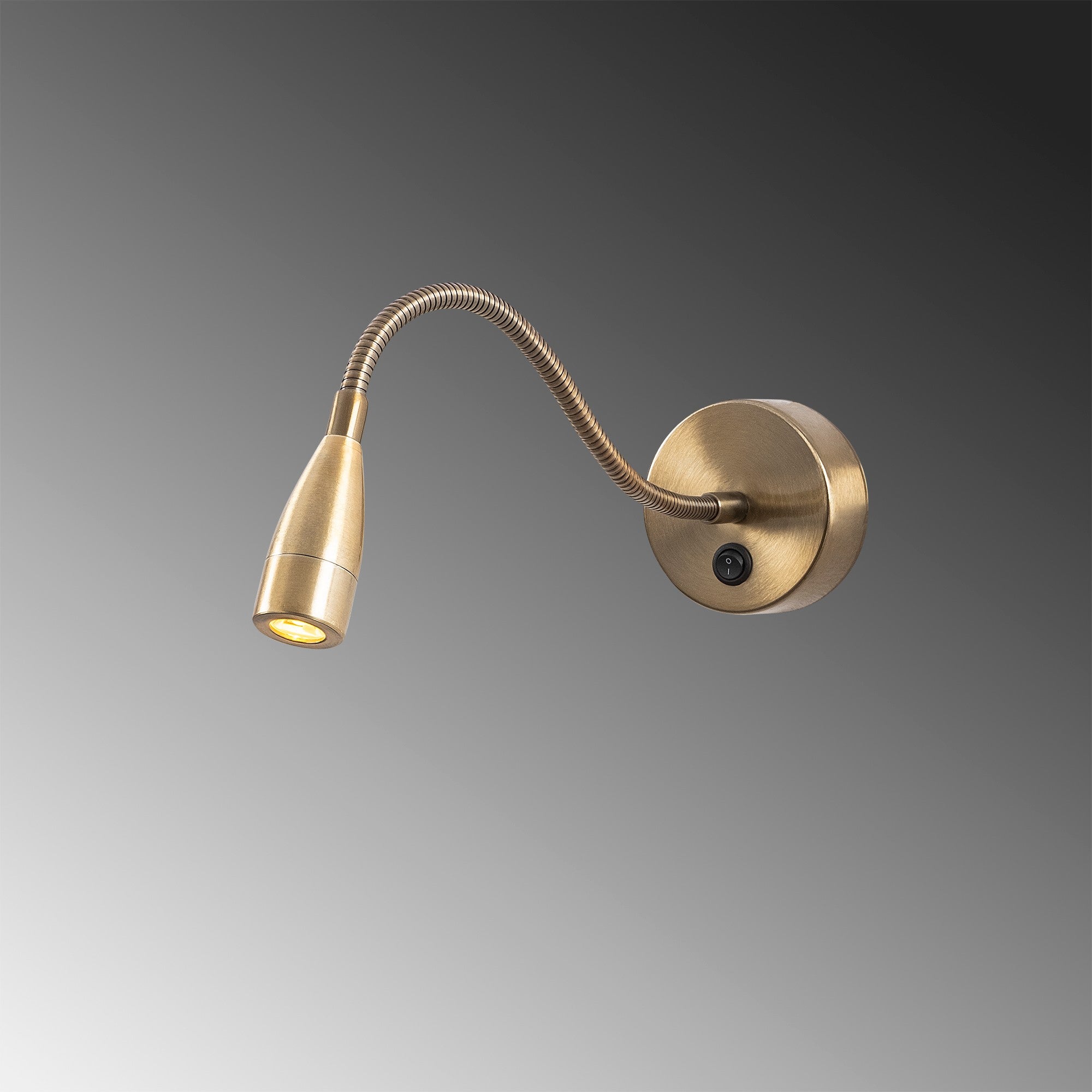 Applique Murale Veridia Métal Bronze | Lampe Élégante à Une Lumière | Valuna
