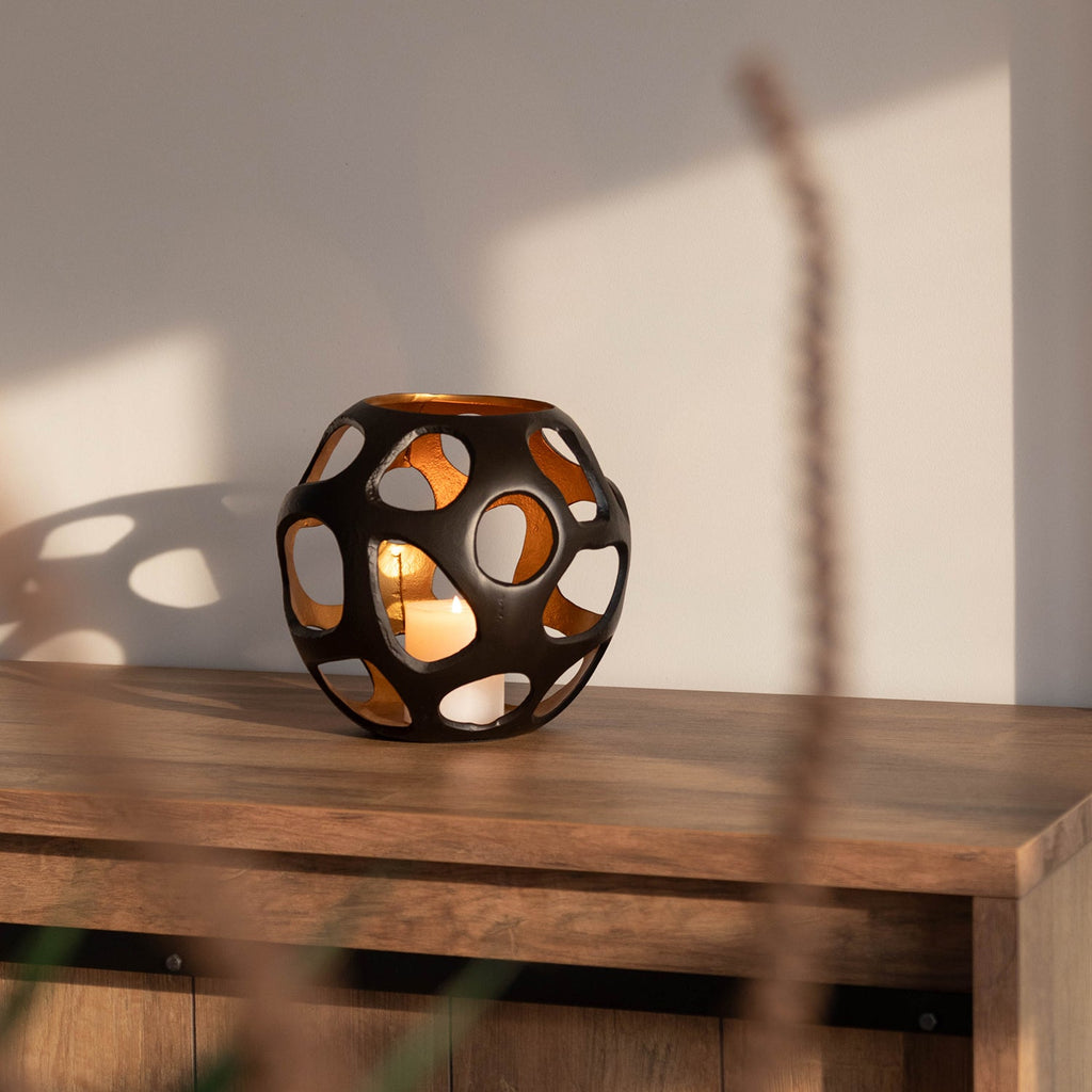 Bougeoir en Verre Donna | Lumière d’Ambiance Stylée pour Intérieurs Élégants | Valuna