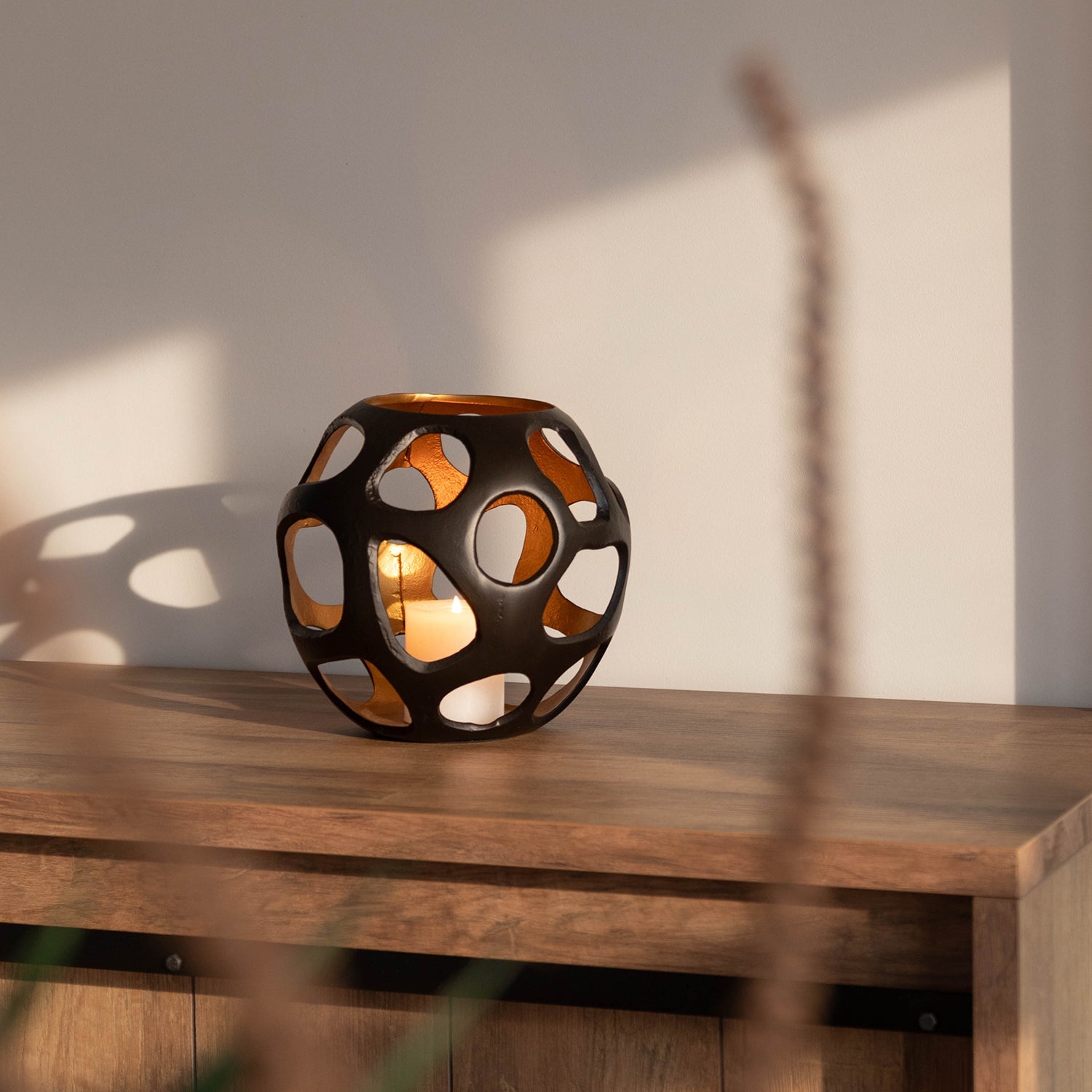 Bougeoir en Verre Donna | Lumière d’Ambiance Stylée pour Intérieurs Élégants | Valuna