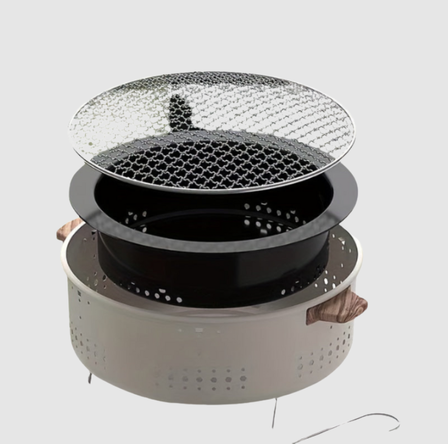 Gril Électrique Portable et Compact Troy | Confort et Fonctionnalité | valuna