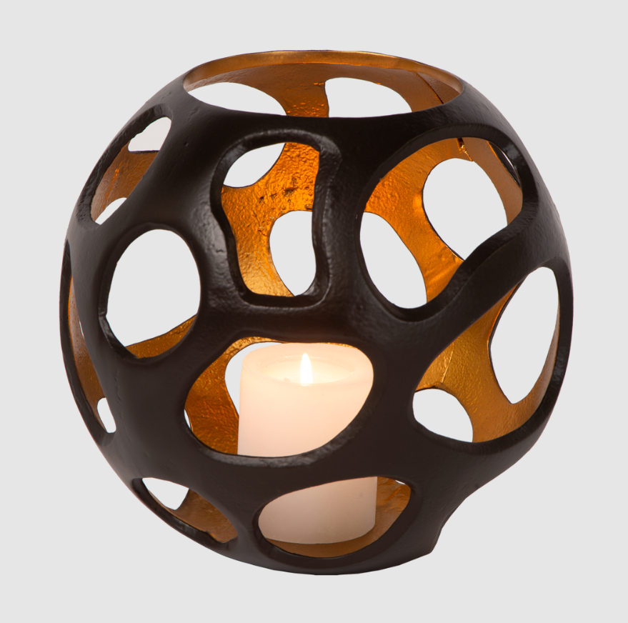 Bougeoir en Verre Donna | Lumière d’Ambiance Stylée pour Intérieurs Élégants | Valuna