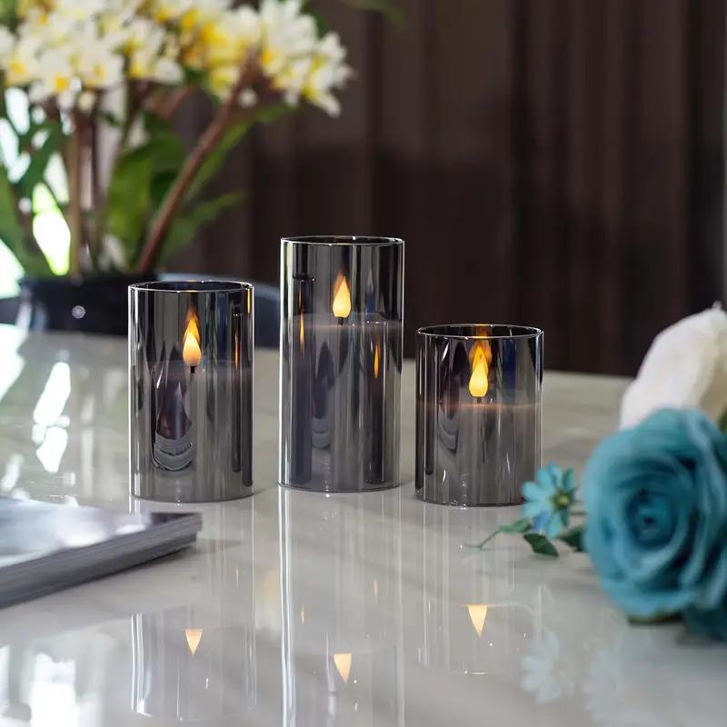 Bougies Électriques | 3 Bougies LED Réglables | Valuna