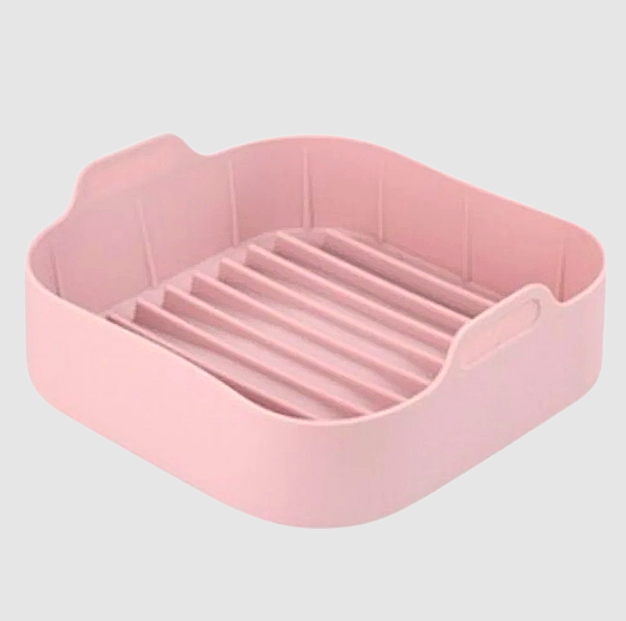 Moule Carré Anti‑adhérent en Silicone | Idéal pour Airfryer & Four | Valuna