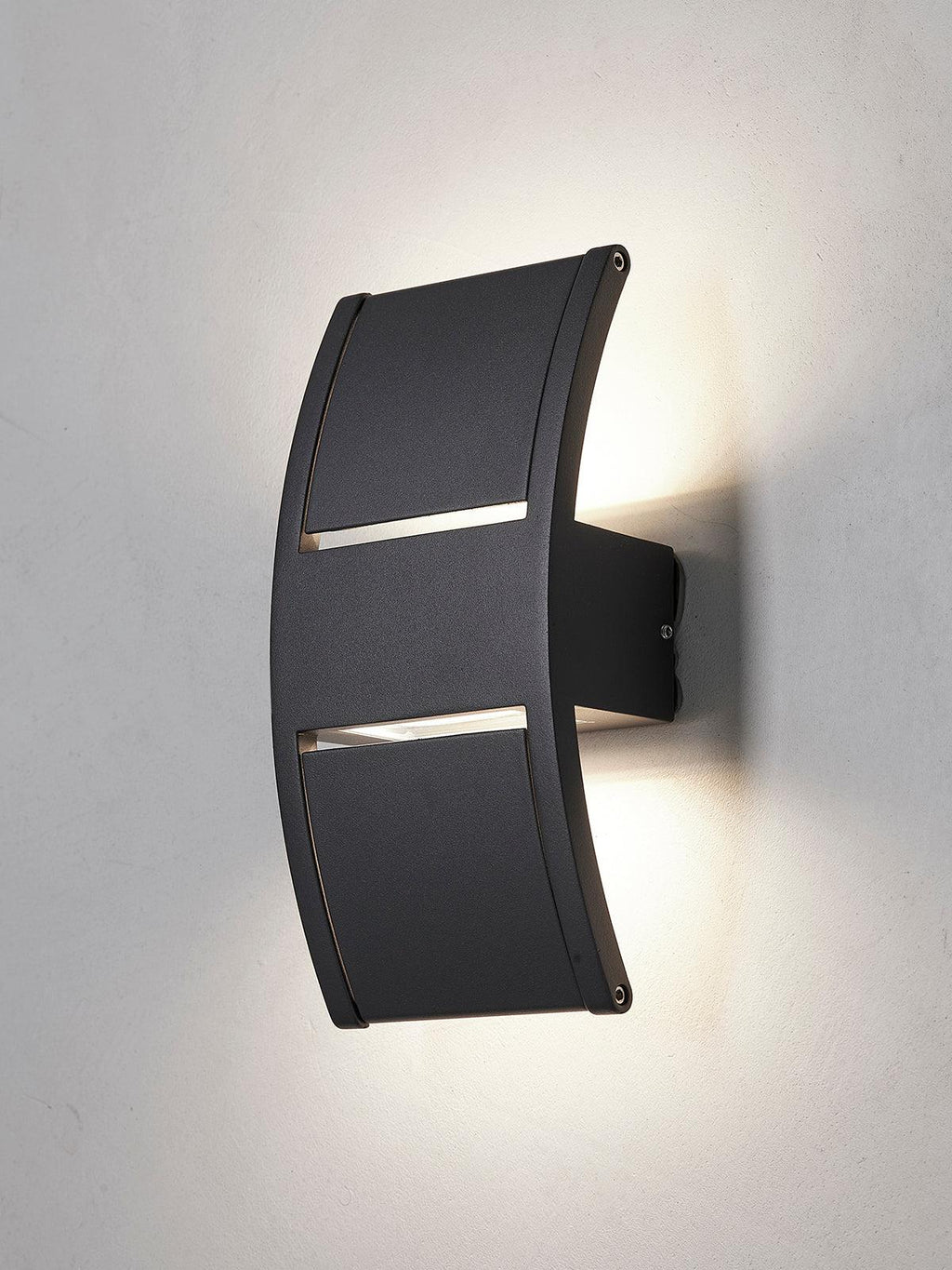Nielsen Light Lærk Applique Murale Extérieure | Up/Downlight Anthracite | Valuna