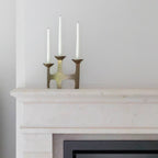 Bougeoir en Laiton Antique – Coffret Amour 3‑pièces | Chaleur Intemporelle & Ambiance Élégante | Valuna