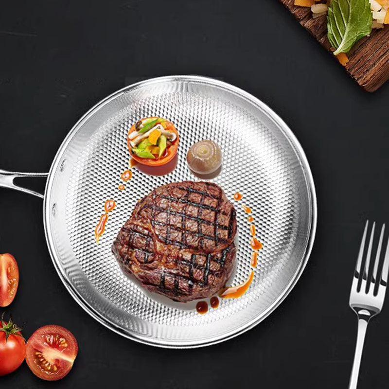 Poêle Premium en Acier Inoxydable | Performance Anti‑adhésive Avancée | Valuna