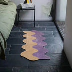 ColorBlockRug | Tapis Abstrait en Blocs de Couleur – Coton & Polyester Premium | Valuna