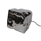 Lampe de Table Rocks en Métal Noir | Charme Industriel Audacieux pour Intérieurs Contemporains | Valuna