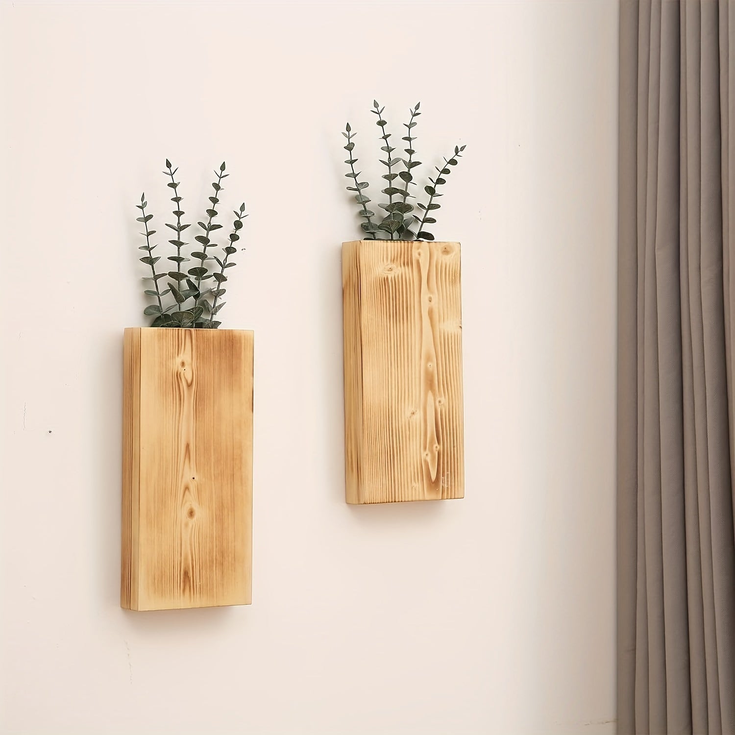 RusticWall | Vase Murale En Bois – Ambiance Naturelle Pour Tout Intérieur | Valuna