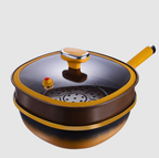 Casserole Intelligente en Titane à Chaleur Réglable | Anti‑adhésif Précis | Valuna