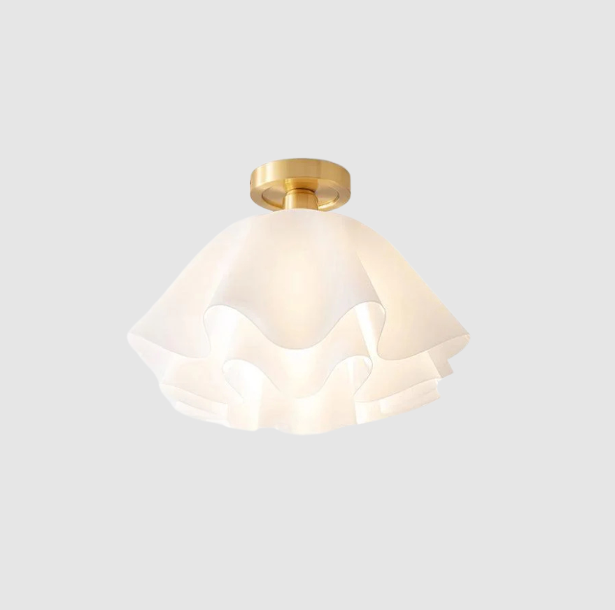CopperGlow | Lampe de Plafond en Cuivre Moderne | Valuna