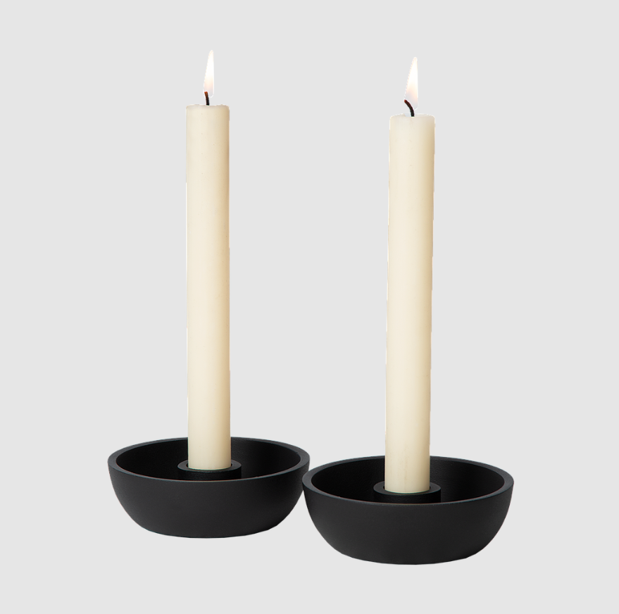 Votive en Verre Delgado S | Lot de 2 pour Lumière Douce & Ambiance Chaleureuse | Valuna