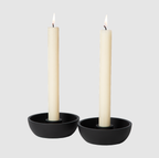 Votive en Verre Delgado S | Lot de 2 pour Lumière Douce & Ambiance Chaleureuse | Valuna