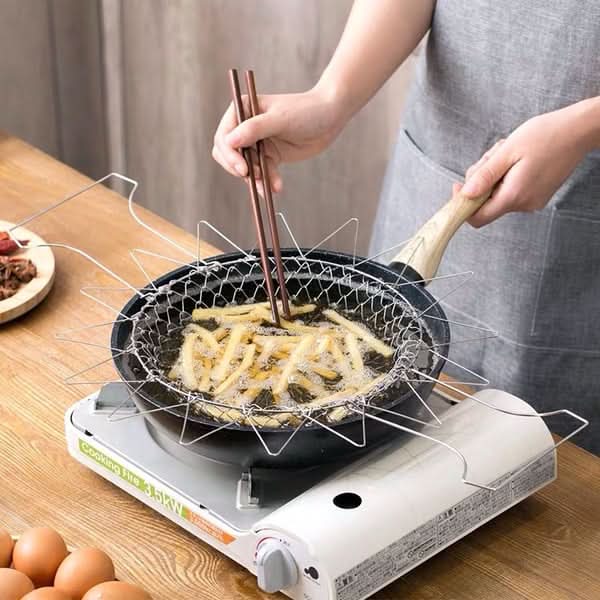 FryFold | Panier À Friture Pliable Multifonctionnel Pour Une Cuisine Facile | Valuna