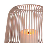 Bougeoir Votive Beige Doux | Éclat Minimaliste Chaleureux | Valuna