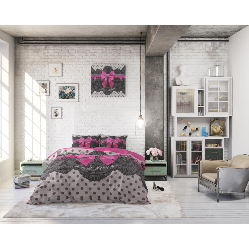 CottonDream | Housse De Couette En Coton Microfibre Avec 2 Taies D’Oreiller – Livraison Offerte | Valuna