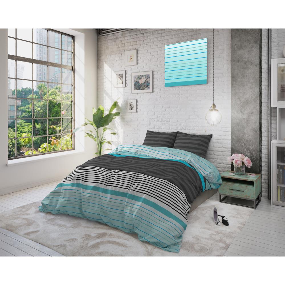 CottonDream | Housse De Couette En Coton Microfibre Avec 2 Taies D’Oreiller – Livraison Offerte | Valuna