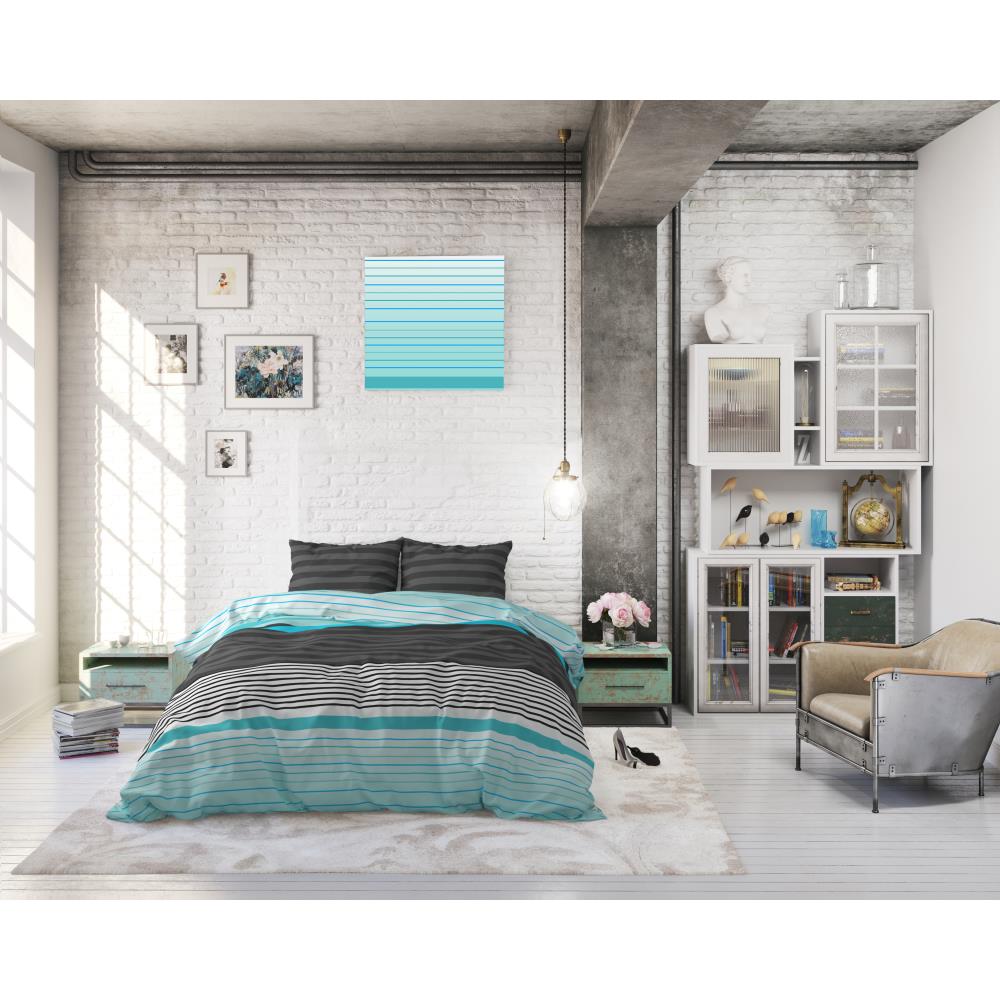 CottonDream | Housse De Couette En Coton Microfibre Avec 2 Taies D’Oreiller – Livraison Offerte | Valuna