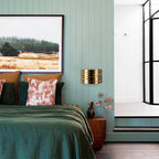 Applique Murale Mesa 1‑Lumière en Métal Bronze | Éclairage Accent Minimaliste & Chaleureux | Valuna