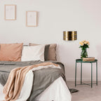 Applique Murale Mesa 1‑Lumière en Métal Bronze | Éclairage Accent Minimaliste & Chaleureux | Valuna