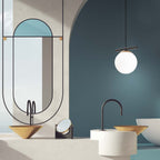 Suspension Spire en Métal Blanc | Éclairage Minimaliste et Pur | Valuna