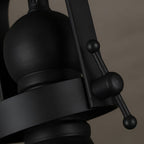 VerreLustre | Chandelier En Verre Et Fer De Style Contemporain | Valuna