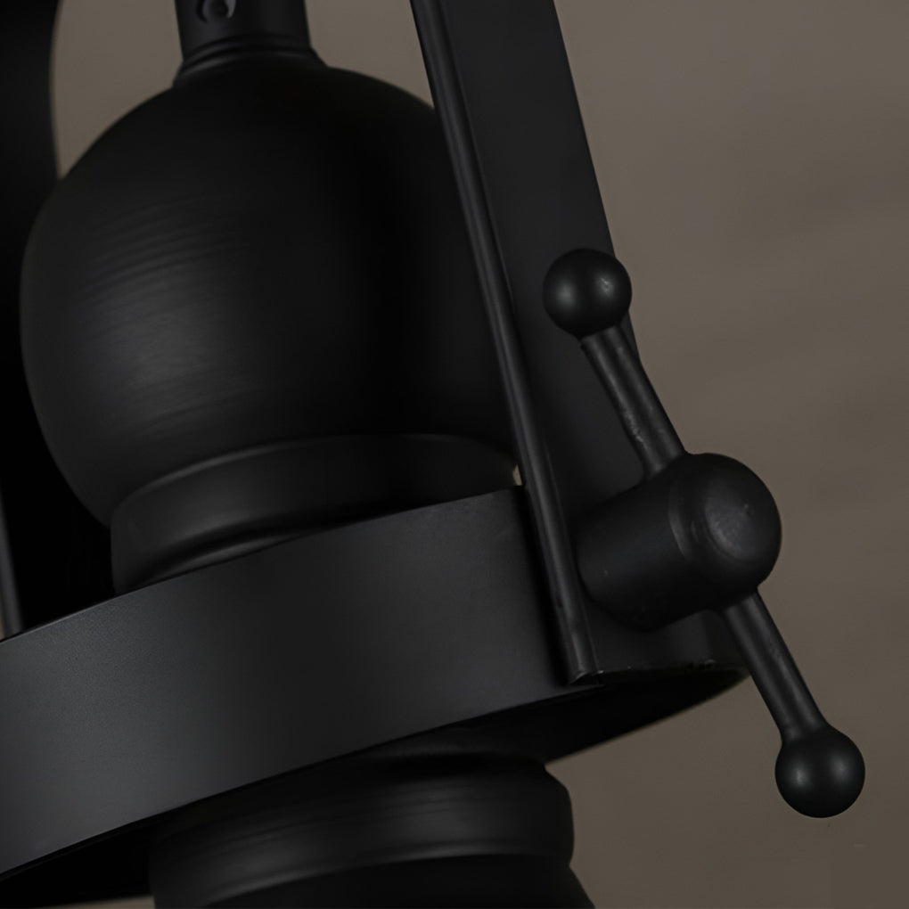 VerreLustre | Chandelier En Verre Et Fer De Style Contemporain | Valuna