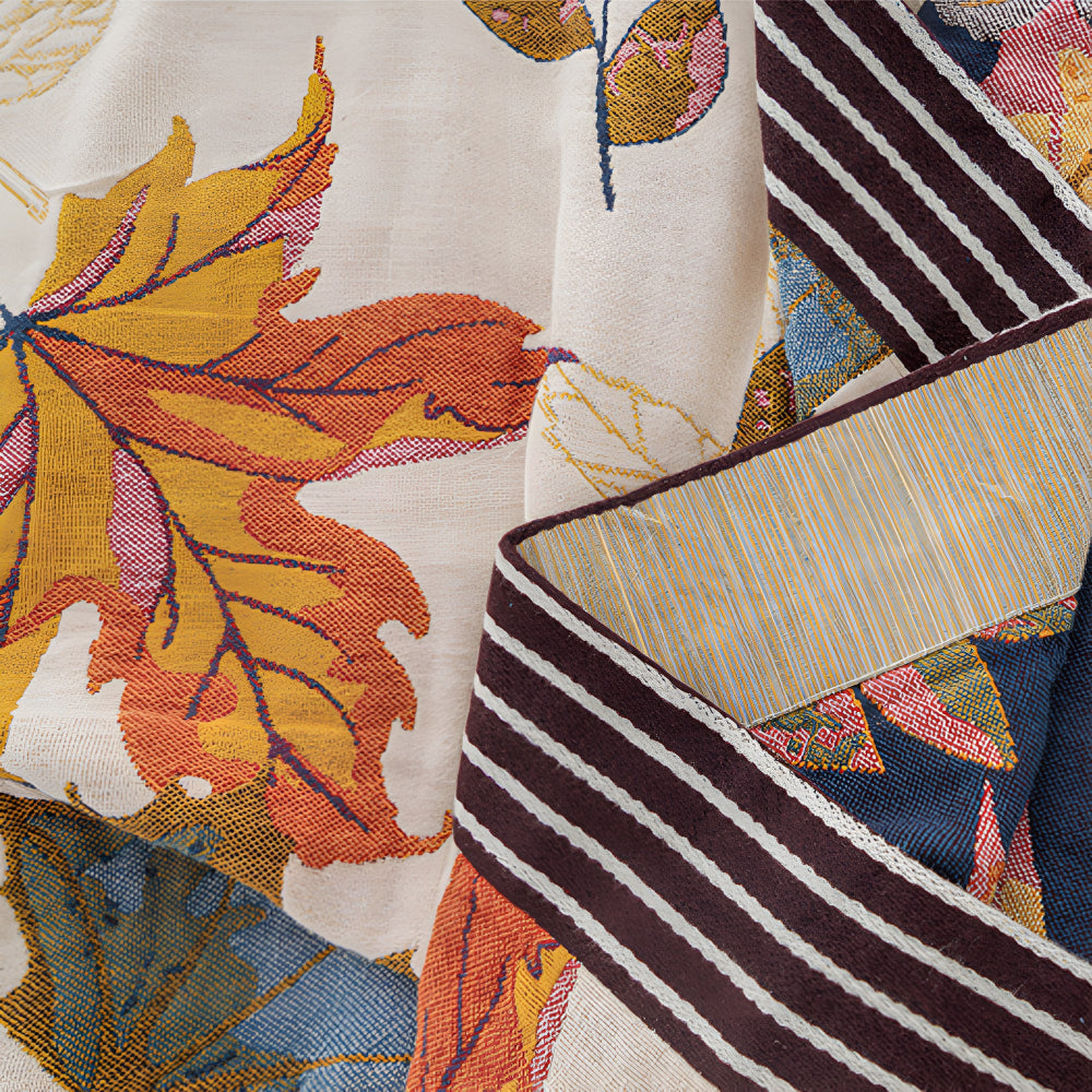 MapleLeafCotton | Couverture En Coton – Motif Feuille D'Érable Douce & Confortable | Valuna