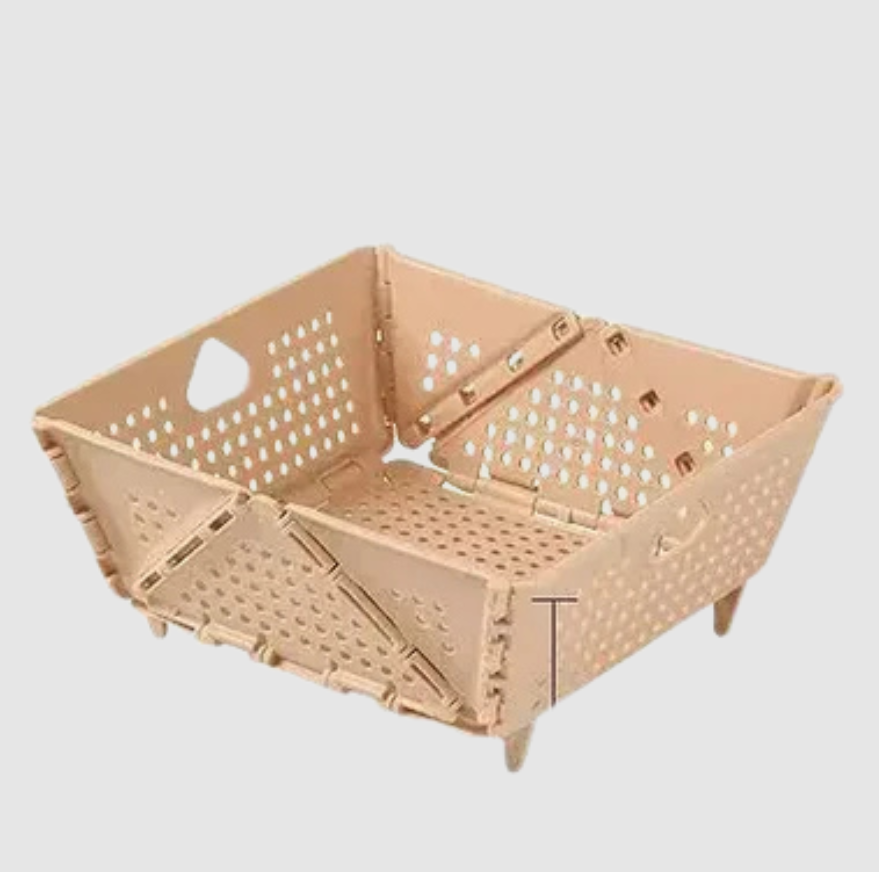 Panier d’Évier Pliable FlexiDrain | Crépine Gain de Place à Séchage Rapide | Valuna