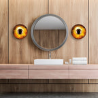 Applique Murale Elevate 28 cm Métal Cuivré | Sconce Industrielle Éclat Chaleureux | Valuna