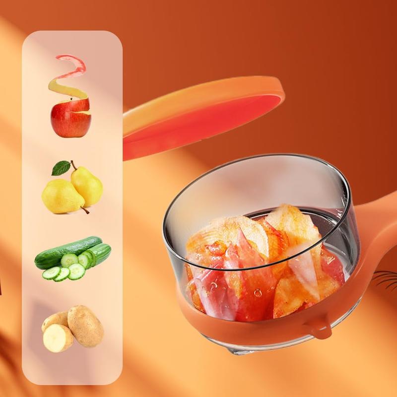 PeelMate Éplucheur Ergonomique 2‑en‑1 avec Collecteur Intégré | Indispensable Sans Désordre pour la Cuisine | Valuna