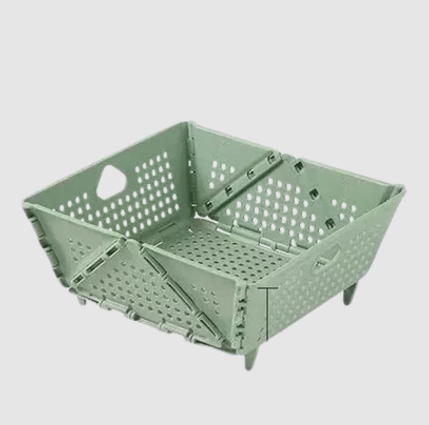 Panier d’Évier Pliable FlexiDrain | Crépine Gain de Place à Séchage Rapide | Valuna