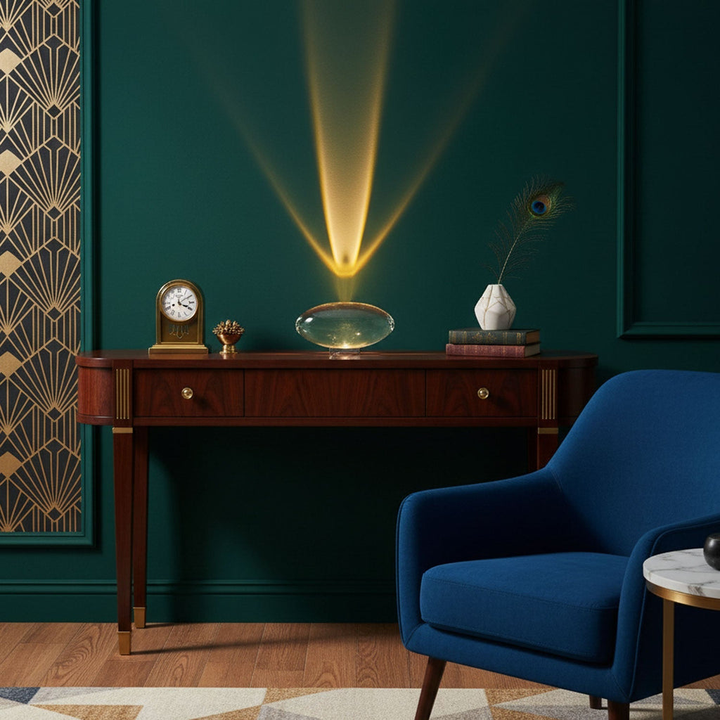 Verre Ovale | Lampe De Table Avec Led Intégrée | Valuna