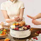 Gril Électrique Portable Compact Troy – Valuna