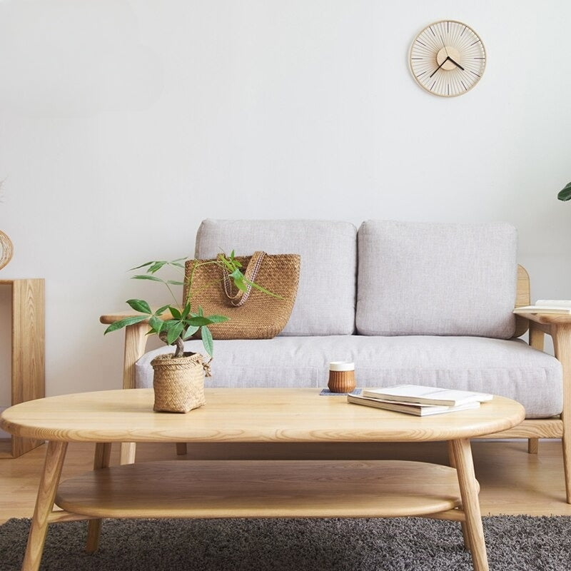 BamTick | Horloge Murale En Bambou Minimaliste Pour Maison Moderne | Valuna