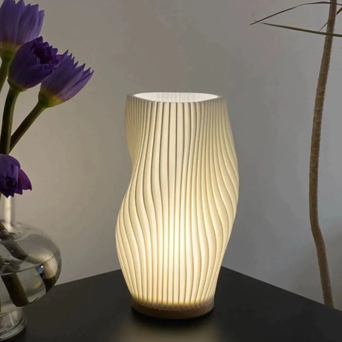 Lampe | Serene Wavecrest Élégante et Apaisante | Valuna