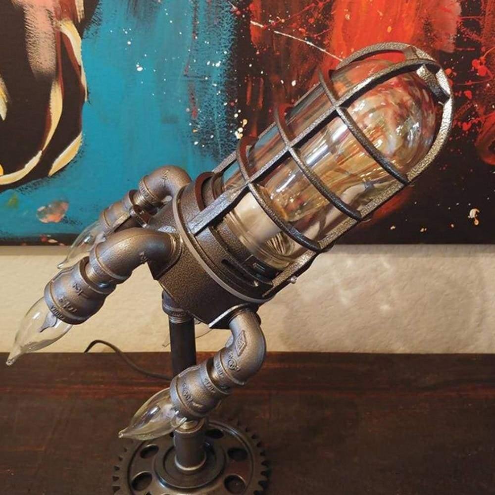 BlastBeam | Lampe de Table Steampunk Fascinante | Valuna