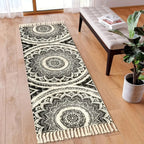 Mandala Bohème | Tapis Coureur En Coton À Motif Artistique | Valuna
