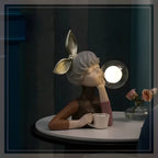 BubbleFairies | Lampe De Table Avec Quatuor De Statues Féeriques | Valuna