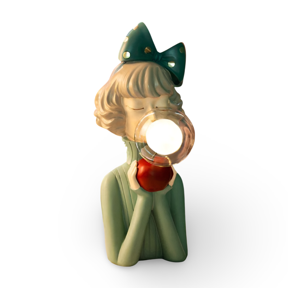 BubbleFairies | Lampe De Table Avec Quatuor De Statues Féeriques | Valuna