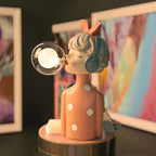 BubbleFairies | Lampe De Table Avec Quatuor De Statues Féeriques | Valuna