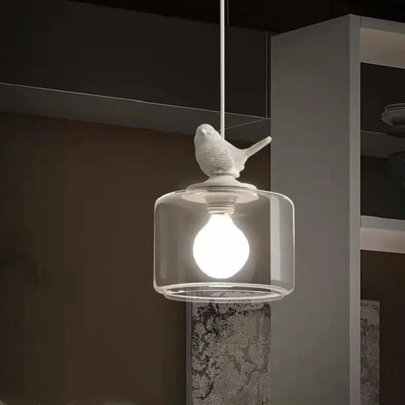 BirdGlow | Lampe Suspendue Oiseau – Élégance Naturelle & Lumière Douce | Valuna