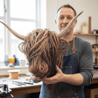 PasturePiece | Décoration Murale Unique Tête De Vache Pour Espaces De Vie | Valuna