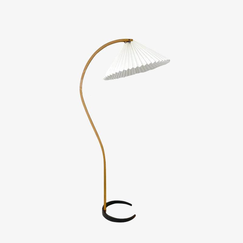 CapraniGlow | Lampadaire Style Caprani – Led, Aspect Bois Moderne & Décoration Élégante | Valuna