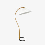 CapraniGlow | Lampadaire Style Caprani – Led, Aspect Bois Moderne & Décoration Élégante | Valuna